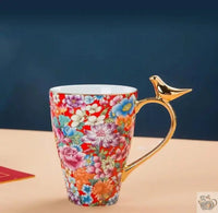 Thumbnail for Mug en porcelaine précieuse aux mille fleurs | Théières à la folie