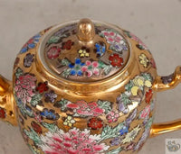 Thumbnail for Service à thé porcelaine impériale sur plateau | Théières à la folie
