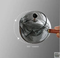 Thumbnail for Чайник скляний з фільтром гойдалка