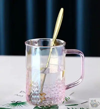 Thumbnail for Sokoldalú rózsaszín üveg teáskanna