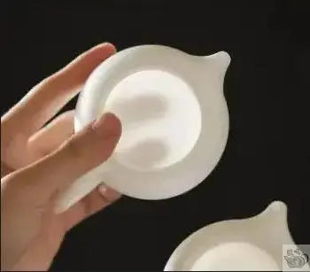 Teapot in white porcelain translucent beauty