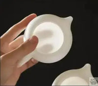 Thumbnail for Bule de porcelana branco translúcido Beauty