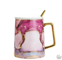 Thumbnail for Mug luxueux marbré en porcelaine | Théières à la folie