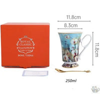 Thumbnail for Set à thé solitaire porcelaine fleurie | Théières à la folie