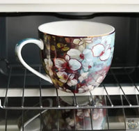 Thumbnail for Flowered porcelain solitary tea set
