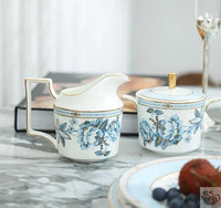Thumbnail for Théière en porcelaine doux motifs floraux | Théières à la folie