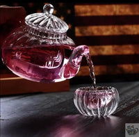 Thumbnail for Théière en verre en forme de potiron | Théières à la folie