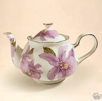 Thumbnail for Théière et tasses porcelaine aux orchidées | Théières à la folie