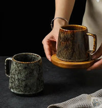 Thumbnail for Mug rustique céramique minérale japonaise | Théières à la folie
