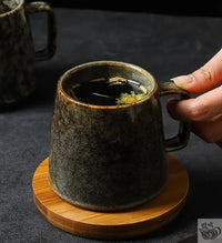 Thumbnail for Mug rustique céramique minérale japonaise | Théières à la folie