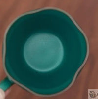 Thumbnail for Tasse en porcelaine, soucoupe feuille de Ginkgo | Théières à la folie