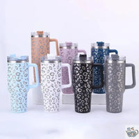 Thumbnail for Grand mug de voyage isotherme décor léopard | Théières à la folie