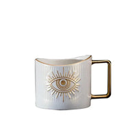 Thumbnail for Grande tasse irisée oeil porte bonheur | Théières à la folie