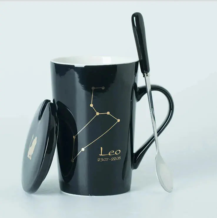 Mug noir ou blanc signes Zodiac | Théières à la folie