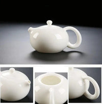 Thumbnail for Teapot in white porcelain translucent beauty