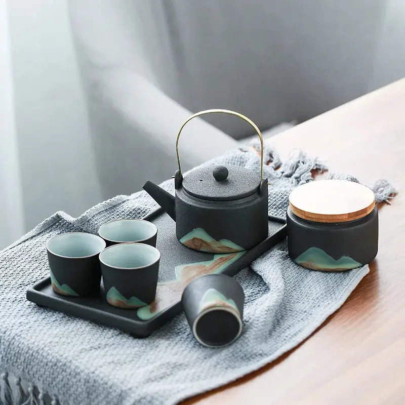 Service à thé japonais La montagne | Théières à la folie