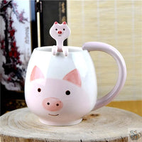 Thumbnail for Mug animal rigolo en céramique pour kids | Théières à la folie