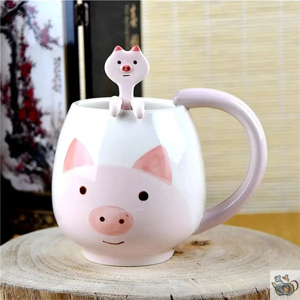 Mug animal rigolo en céramique pour kids | Théières à la folie