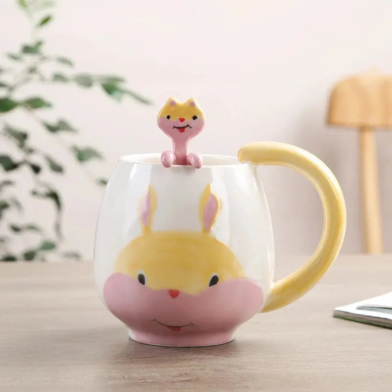 Mug animal rigolo en céramique pour kids | Théières à la folie