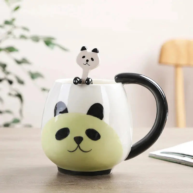 Mug animal rigolo en céramique pour kids | Théières à la folie