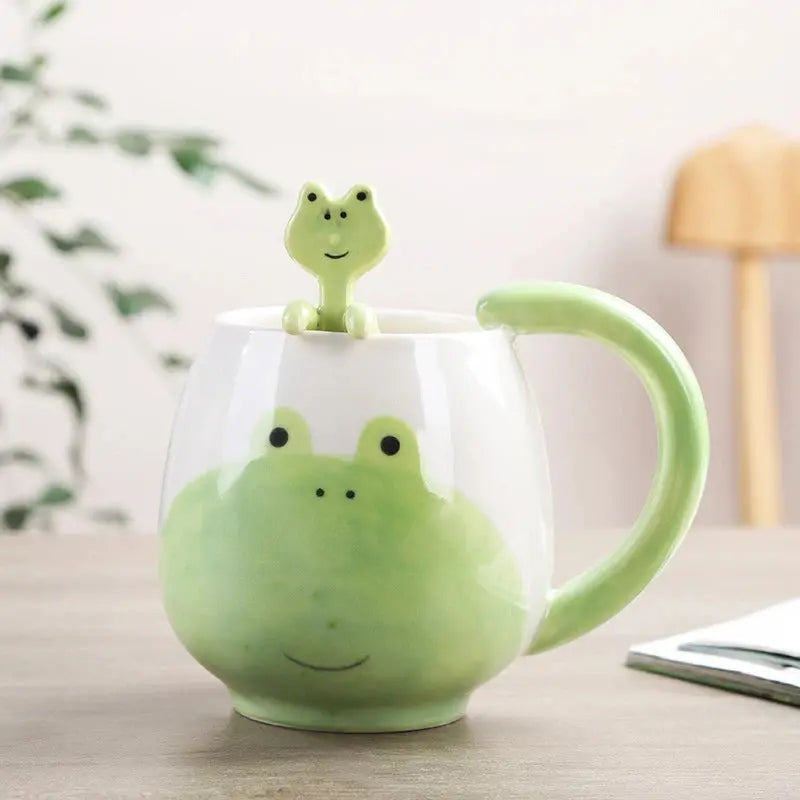 Mug animal rigolo en céramique pour kids | Théières à la folie