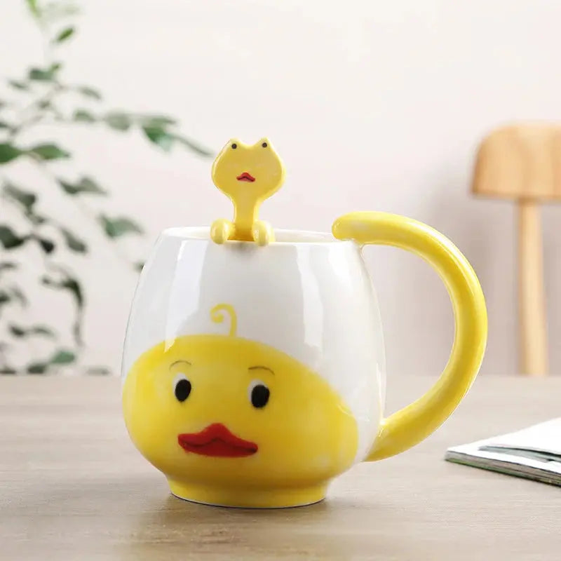 Mug animal rigolo en céramique pour kids | Théières à la folie