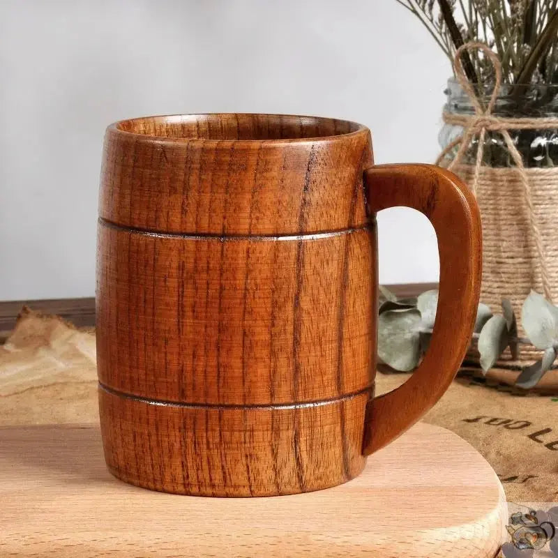 Mug artisanal en bois de jujubier | Théières à la folie