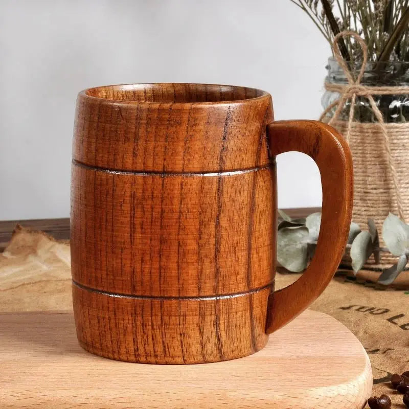 Mug artisanal en bois de jujubier | Théières à la folie