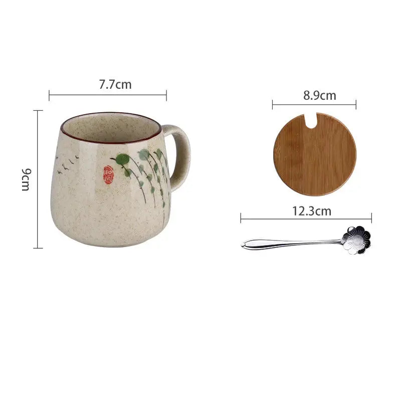 Mug céramique antique japonaise | Théières à la folie