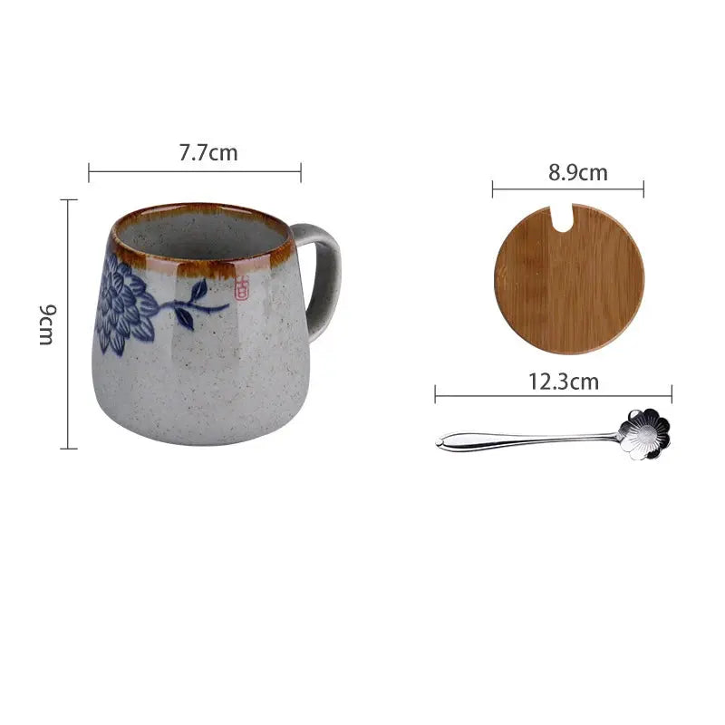 Mug céramique antique japonaise | Théières à la folie