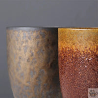 Thumbnail for Mug céramique rustique avec manche en bois | Théières à la folie