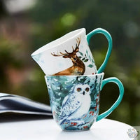 Thumbnail for Mug en porcelaine animaux de la forêt | Théières à la folie