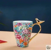 Thumbnail for Mug en porcelaine précieuse aux mille fleurs | Théières à la folie