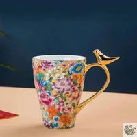 Thumbnail for Mug en porcelaine précieuse aux mille fleurs | Théières à la folie