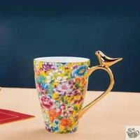 Thumbnail for Mug en porcelaine précieuse aux mille fleurs | Théières à la folie