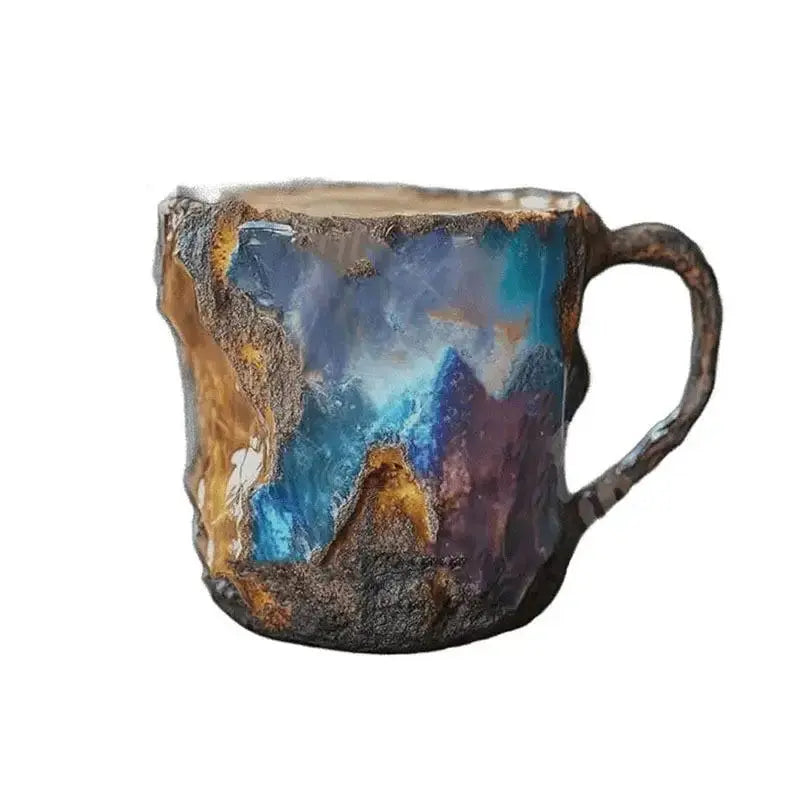 Mug en résine style pierre précieuse | Théières à la folie