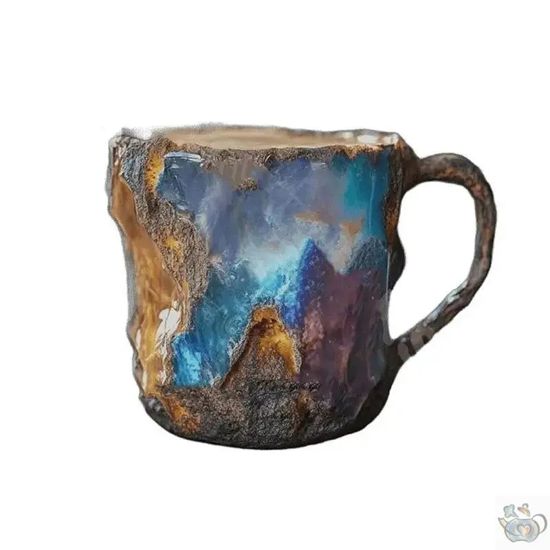 Mug en résine style pierre précieuse | Théières à la folie