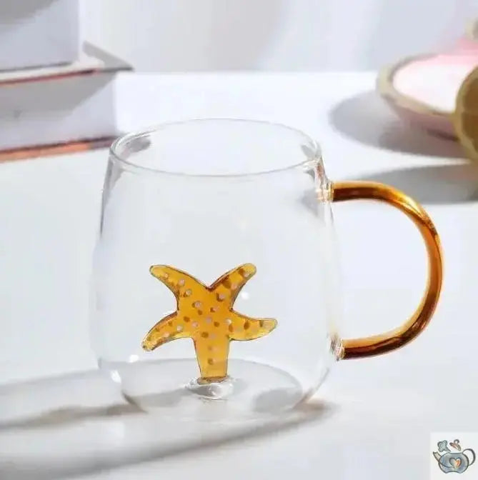 Mug en verre avec surprise en 3 Dimensions | Théières à la folie