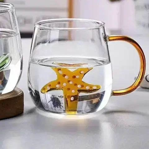 Mug en verre avec surprise en 3 Dimensions | Théières à la folie