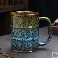 Thumbnail for Mug grande chope porcelaine artisanale colorée | Théières à la folie
