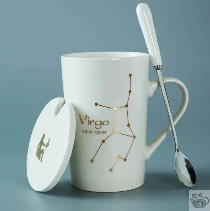 Mug noir ou blanc signes Zodiac | Théières à la folie