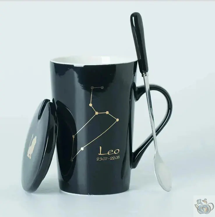 Mug noir ou blanc signes Zodiac | Théières à la folie