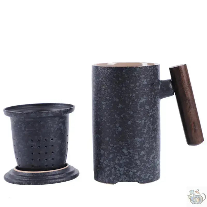 Mug-théière en céramique rétro-contemporaine | Théières à la folie