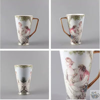 Thumbnail for Mug porcelaine portrait d'époque | Théières à la folie