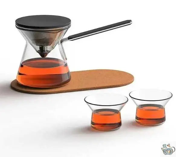 Petite théière magnétique filtre conique | Théières à la folie