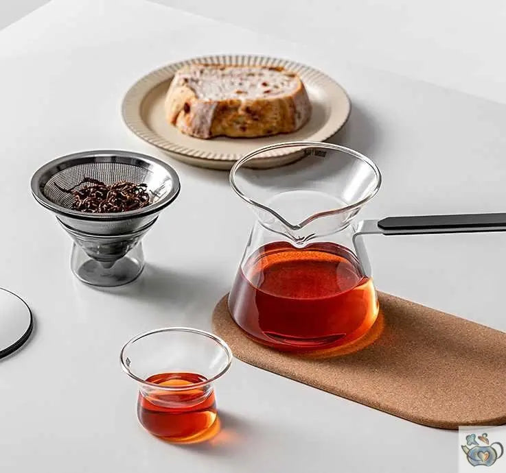Petite théière magnétique filtre conique | Théières à la folie