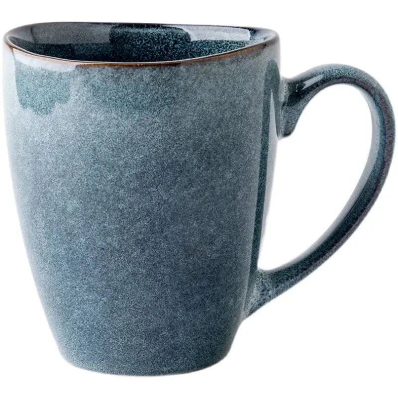 Mug polyvalent en poterie bleu grisé | Théières à la folie