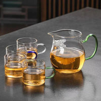 Thumbnail for Küçük sürahi tasarımlı cam çaydanlık