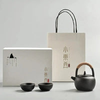 Thumbnail for Black or white stoneware teapot