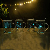 Thumbnail for Mug en verre motifs galaxie fluorescente Í Théières à la folie